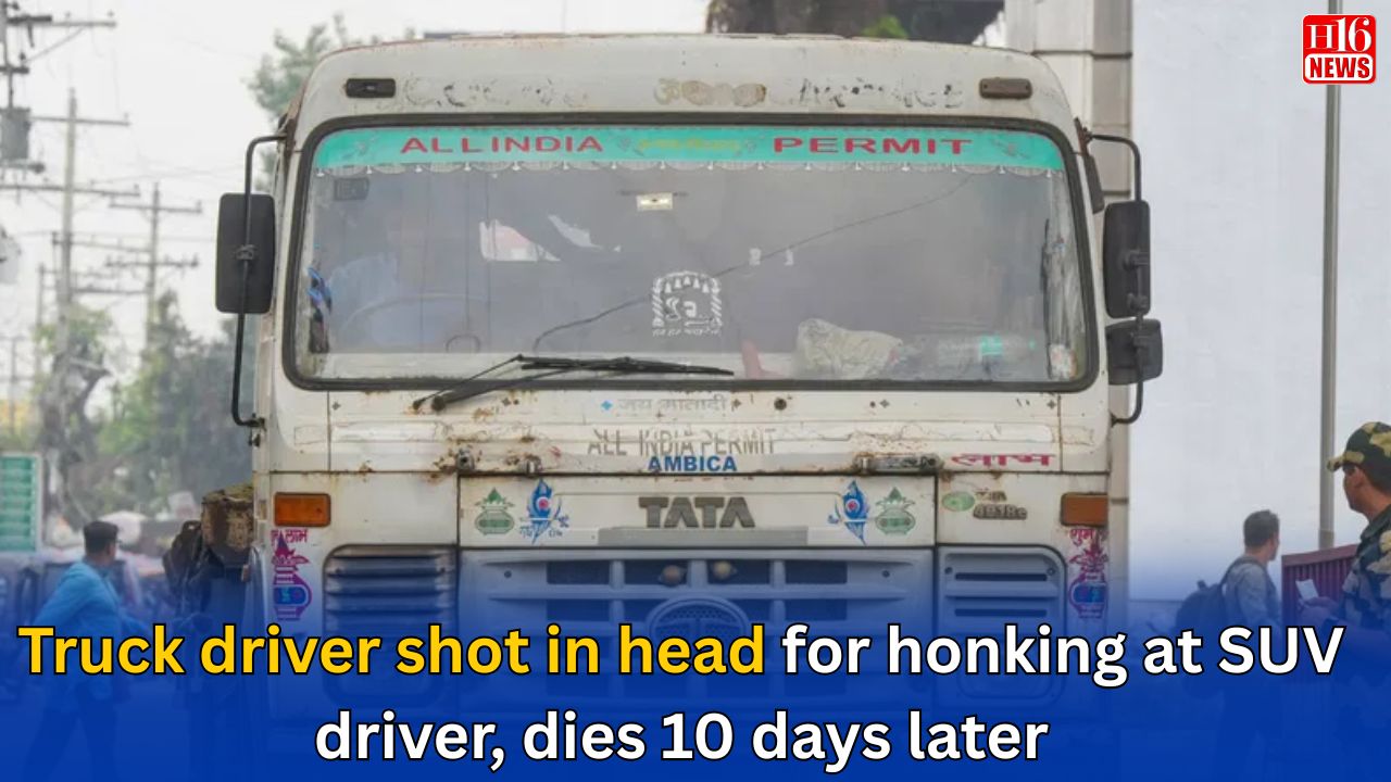 Truck driver shot in head for honking at SUV driver, dies 10 days later
